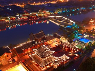 杭州运河夜游