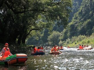  黄山-翡翠谷-香溪漂流3日>山水美景 劲爽漂流