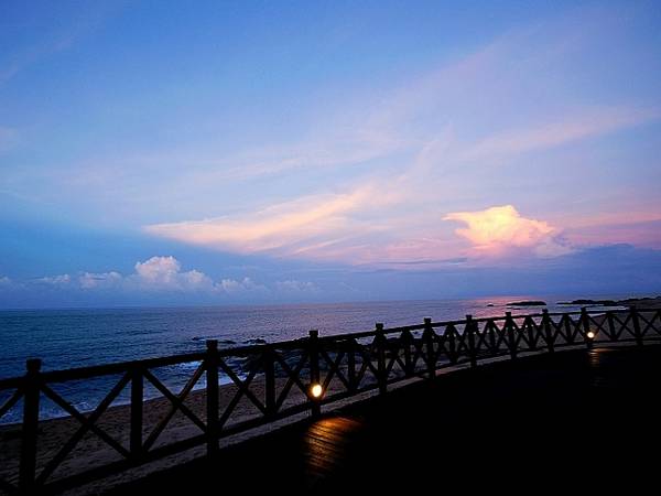 小月湾夕阳