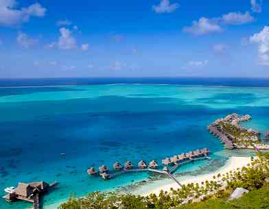 <大溪地8日自助游>3晚波拉珍珠，2晚提克豪，1晚主岛，5个早晚餐