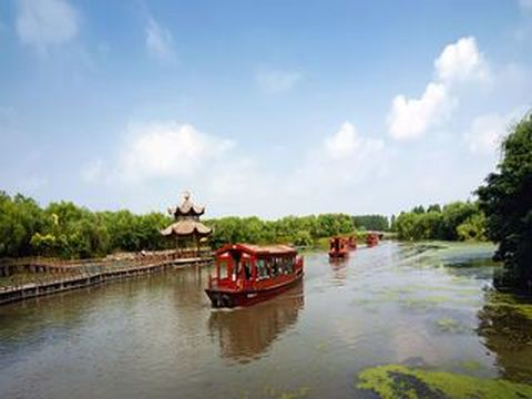 <泰州华侨城温泉-溱湖湿地2日游>宿国泰香茗，赠老街，特惠348元