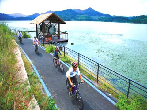 <雪窦山-东钱湖环湖骑行2日游>游5A景区，宿5星酒店，休闲多玩法