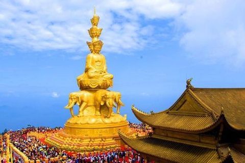 <峨眉山-乐山-青城山-都江堰5日游>成都参团，祈福之旅（当地游）