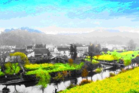 <婺源熹园-鸳鸯湖-清风仙境2日游>门票全含，宿普标，赏花特价238