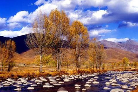 <稻城亚丁-丹巴汽车双汽7日游>成都参团，探寻美人谷，亚丁住标间