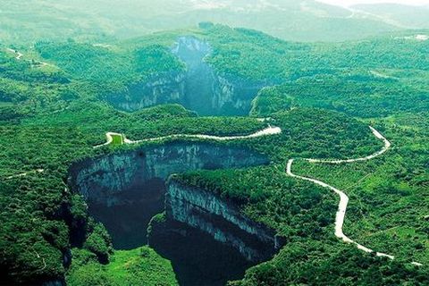  武隆天生三桥-龙水峡地缝1日游>当地参团(当地游)