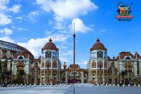 <常州恐龙园-恐龙谷温泉-天目湖半自助3日游>宿四星赠早，含接送