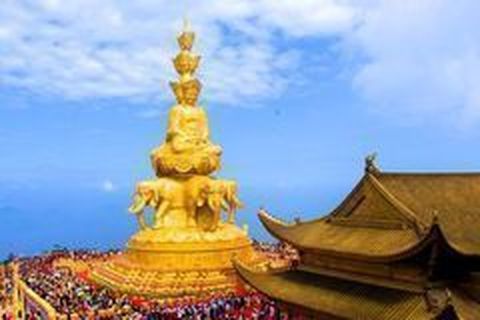 <峨眉山-乐山-青城山-都江堰双飞5日游>提前报名立减300元每人