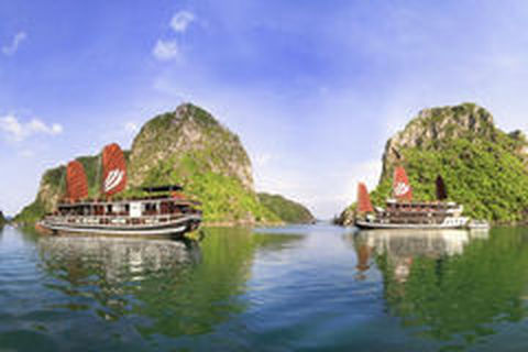 [春节]<河内-陆龙湾-下龙湾4晚5日游>广州直航 住海上别墅巴雅号