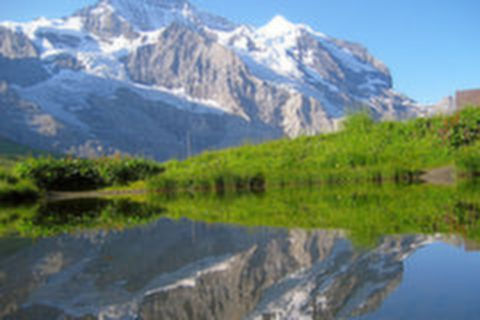 <瑞士希腊11日游>双岛，伊亚落日，雅典卫城，少女峰，西庸城堡，莱茵瀑布