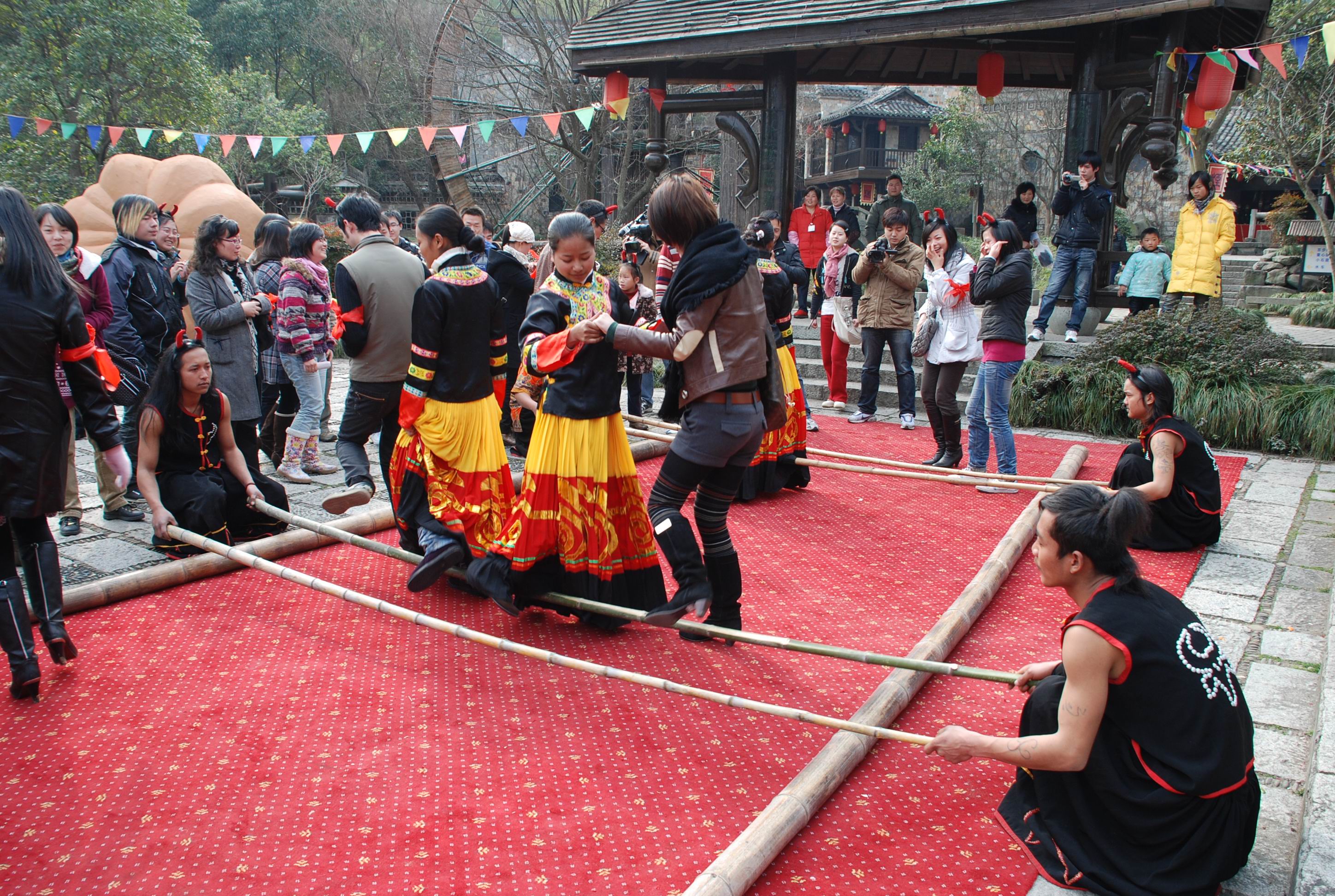 竹竿舞,卡通图片,简笔画(第5页)_大山谷图库