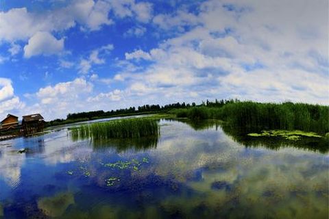  溱湖溼地-牧城公園自駕2日遊>宿泰州靖江濱江花園酒店